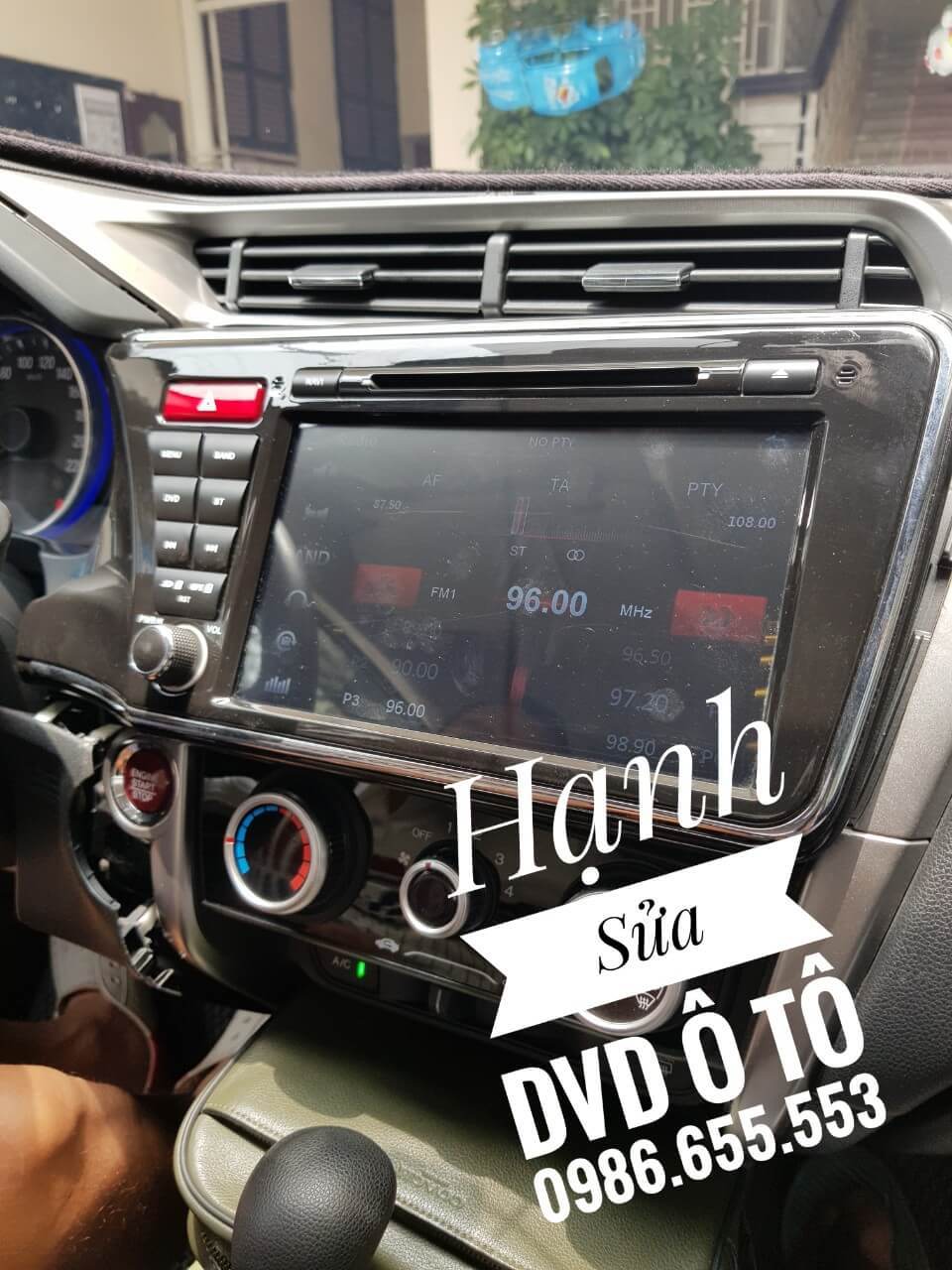 Sửa đầu màn hình dvd ô tô Honda City