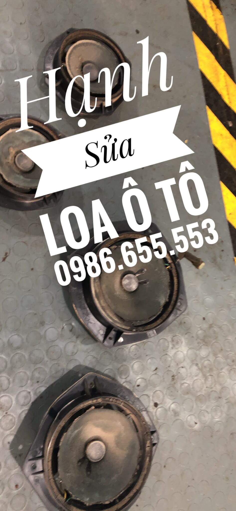 loa ô tô Cvic làm lại gân