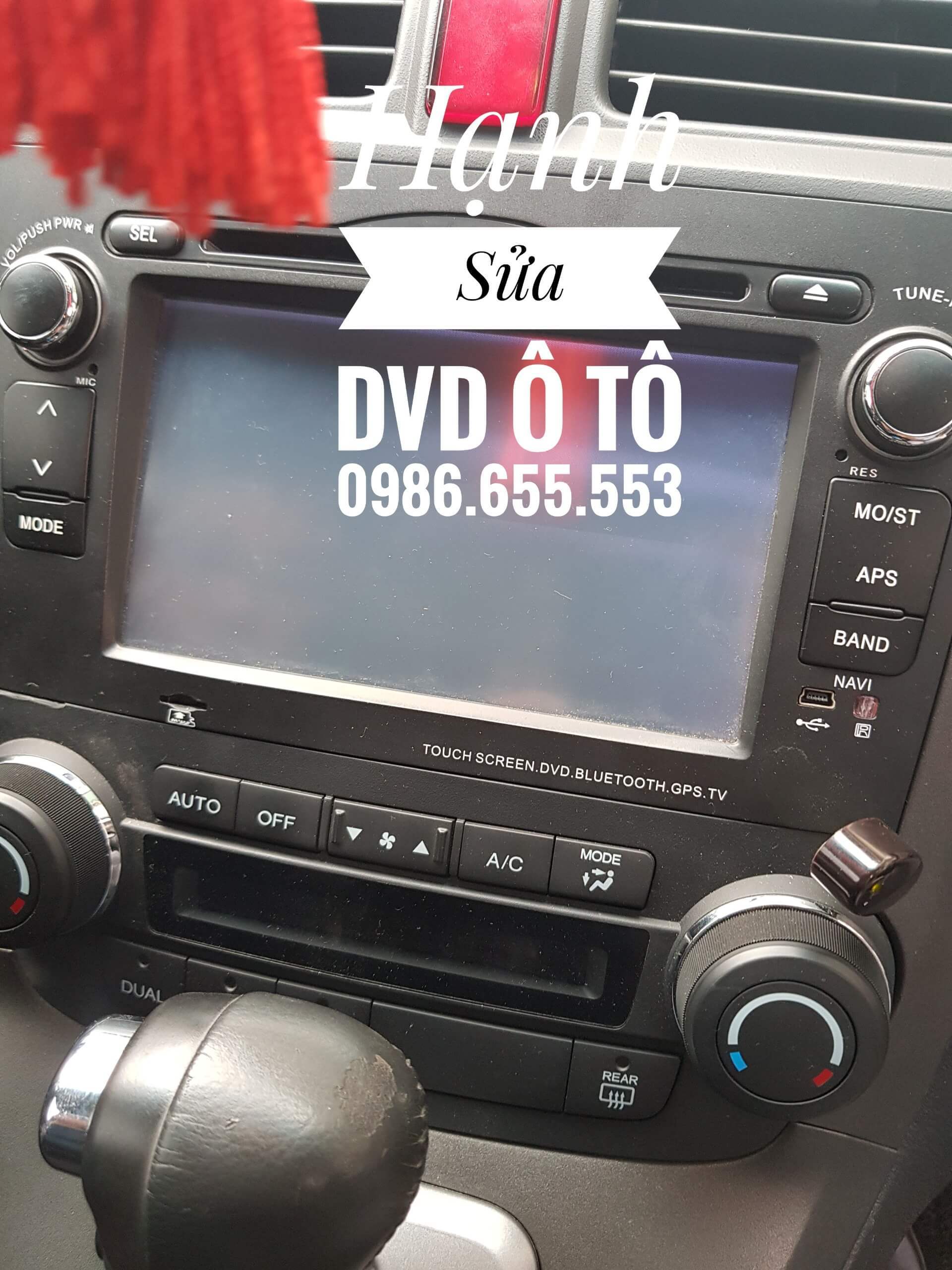 Sửa đầu dvd ô tô CRV lỗi không lên nguồn